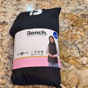 Bench Black Packable Vest
